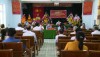 Toàn cảnh hội nghị tiếp xúc cử tri các ứng cử viên đại biểu HĐND tỉnh và thị xã Ba Đồn tại xã Quảng Văn