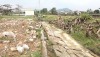 Hàng rào Trường THCS Quảng Sơn bị sập sau trận lũ