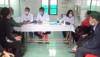 Phòng Y tế 'phối hợp với Trung Tâm y tế, Bệnh viện đa khoa khu vực Bắc Quảng Bình khám và cấp thuốc miễn phí cho người dân tại xã Quảng Minh