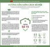 [Infographic] Hướng dẫn giãn cách xã hội tại các địa phương thực hiện Chỉ thị 15 trên địa bàn tỉnh Quảng Bình.