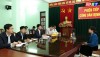 Đồng chí Trương An Ninh, Ủy viên Thường vụ Tỉnh ủy, Bí thư Thị ủy Ba Đồn tiếp công dân định kỳ tháng 3 năm 2024