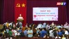 Ngày hội hiến máu ở thị xã Ba Đồn thu hút số lượng người tham gia lớn