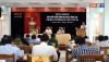 Ban Chấp hành Đảng bộ thị xã Ba Đồn đánh giá tình hình kinh tế -xã hội và công tác xây dựng Đảng quý I năm 2024.
