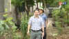 Đồng chí Phó Chủ tịch UBND thị xã Ba Đồn thăm và kiểm tra mô hình vườn mẫu tại các xã trên địa bàn