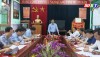 Đồng chí Bí thư Thị ủy Ba Đồn làm việc với Ban chấp hành Đảng bộ xã Quảng Tiên.