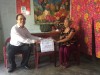 Đồng chí Đặng Xuân Lộc- Phó Chủ tịch TT HĐND thị xã thăm các gia đình chính sách nhân ngày Thương binh- Liệt sỹ 27/7.