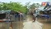 Chợ Quảng Sơn bị ngập nước
