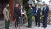 Ban chỉ huy Quân sự thị xã Ba Đồn thăm và tặng quà gia đình tân binh Trương Minh Tiếp (thôn Thọ Hạ, xã Quảng Sơn)