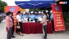 BHXH thị xã Ba Đồn tổ chức Gian hàng an sinh xã hội tại chợ Ba Đồn