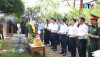 Lãnh đạo phường Ba Đồn dâng hương tri ân các anh hùng liệt sĩ nhân kỷ niệm 79 năm Ngày Thương binh - Liệt sĩ
