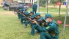 Một buổi huấn luyện của dân quân tự vệ.