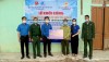 Đoàn TNCS Hồ Chí Minh thị xã Ba Đồn phối hợp với Hội CCB thị xã hỗ trợ 50 triệu đồng xây dựng Nhà nhân ái cho hộ ông Nguyễn Hữu Thành.