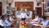 Bí thư Thị ủy Ba Đồn thăm, làm việc tại Công ty TNHH Đoàn kết Phú Qúy.