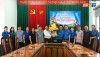 Lãnh đạo thị xã Ba Đồn thăm, chúc mừng Thị đoàn nhân ngày thành lập Đoàn TNCS Hồ Chí Minh.