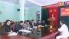 Toàn cảnh Đồng chí Bí thư Thị ủy Ba Đồn tiếp công dân phiên định kỳ tháng 12 năm 2022.