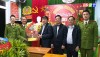 Đồng chí Chủ tịch UBND thị xã thăm tết Đội Cảnh sát PCCC Bắc Quảng Bình.