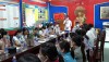 Đồng chí Nguyễn Văn Tình- ThUV, Phó Chủ tịch UBND thị xã Ba Đồn thăm Hội đồng thi tại điểm trường THPT Lê Hồng Phong.