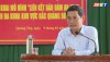 Đồng chí Nguyễn Văn Tình  PCT UBND thị xã phát biểu tại hội nghị (2)