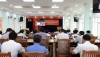 Thị xã Ba Đồn tham gia Hội nghị trực tuyến toàn quốc tổng kết 10 năm công tác phòng chống tham nhũng, tiêu cực.