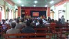Đoàn đại biểu Quốc hội tỉnh tiếp xúc cử tri sau kỳ họp thứ 6, Quốc hội khoá XIV thị xã Ba Đồn
