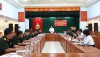 Đảng ủy Quân sự thị xã Ba Đồn ra Nghị quyết lãnh đạo thực hiện nhiệm vụ 6 tháng cuối năm 2022.