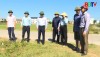 Bí thư Đảng ủy phường Ba Đồn kiểm tra tình hình sản xuất lúa vụ Hè Thu năm 2026