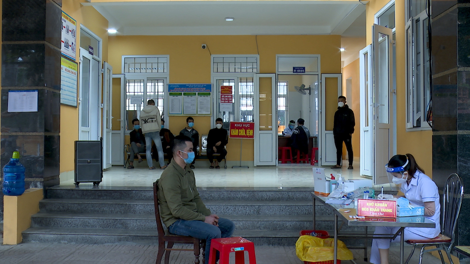 Trạm y tế phường Ba Đồn kiểm tra sức khỏe sơ tuyển nghĩa vụ Quân sự năm 2022