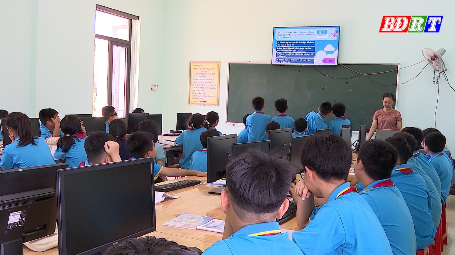 Thị xã Ba Đồn chú trọng xây dựng trường đạt chuẩn Quốc gia