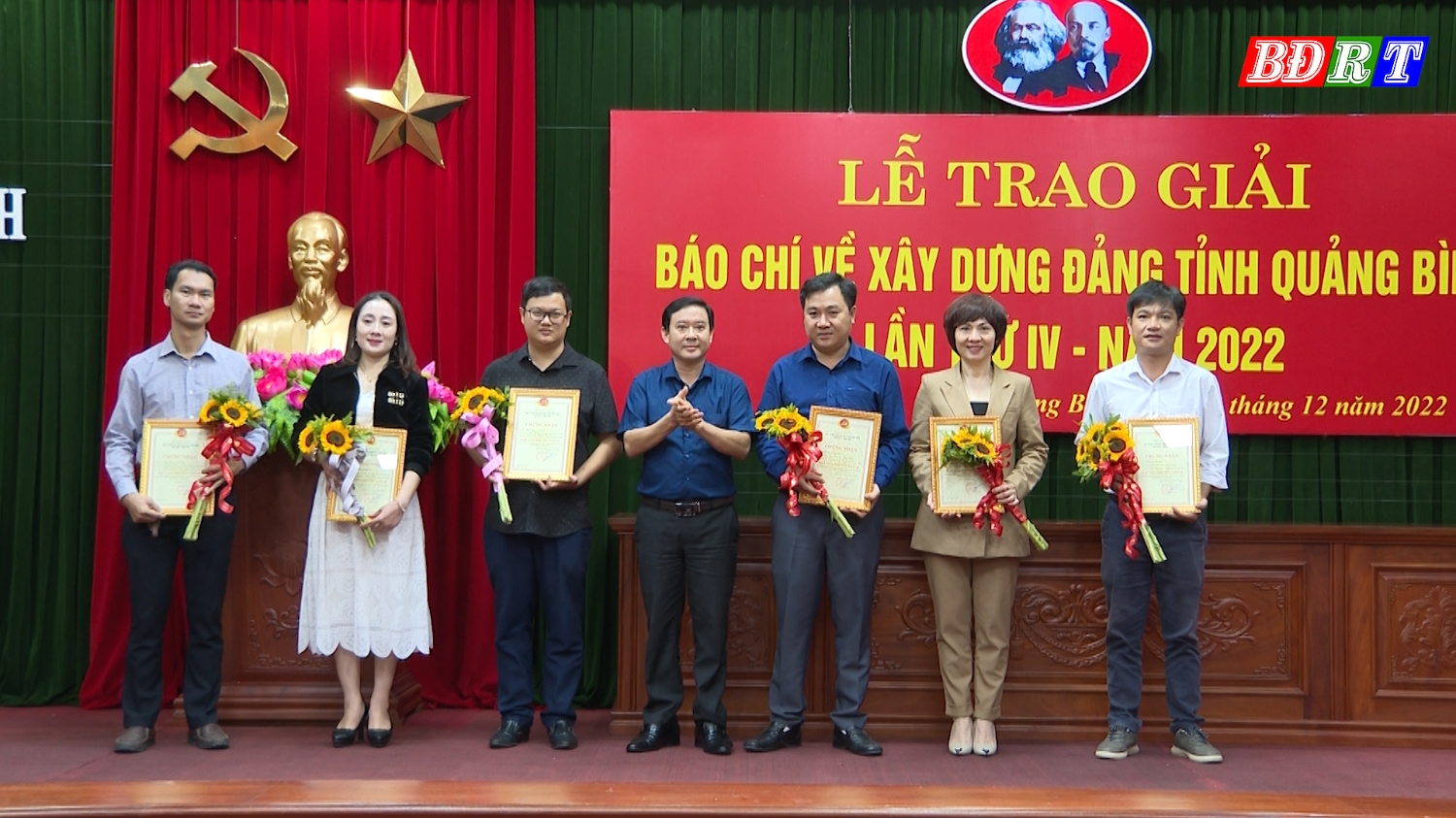 Đội ngũ cán bộ phóng viên đạt nhiều thành tích trong cuộc thi Báo chí xây dựng Đảng
