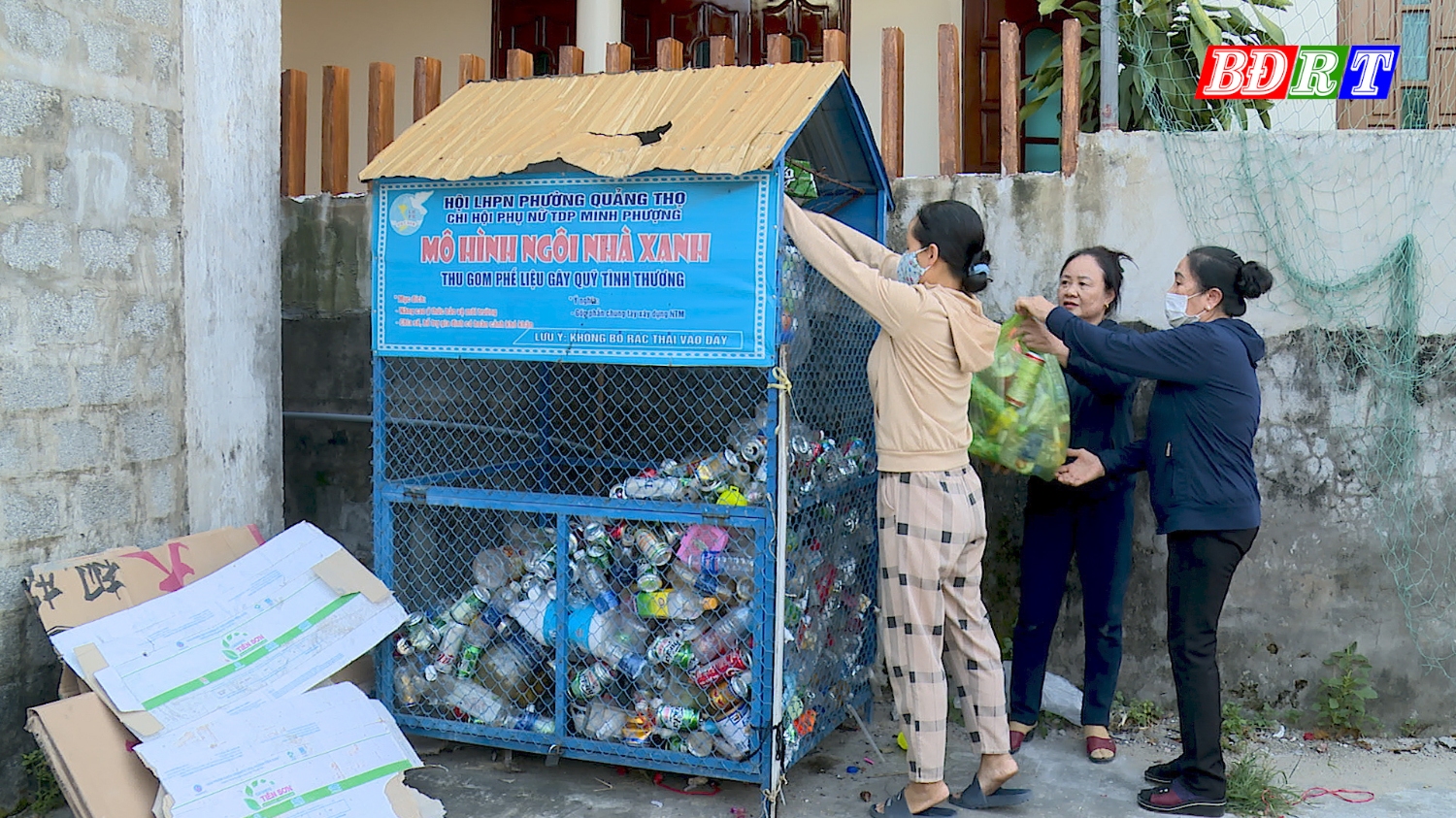 Mô hình ngôi nhà xanh phát huy hiệu quả tích cực