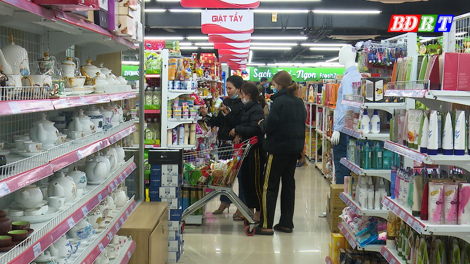 Các sản phẩm thương hiệu Việt ngày càng được người dân tin dùng.