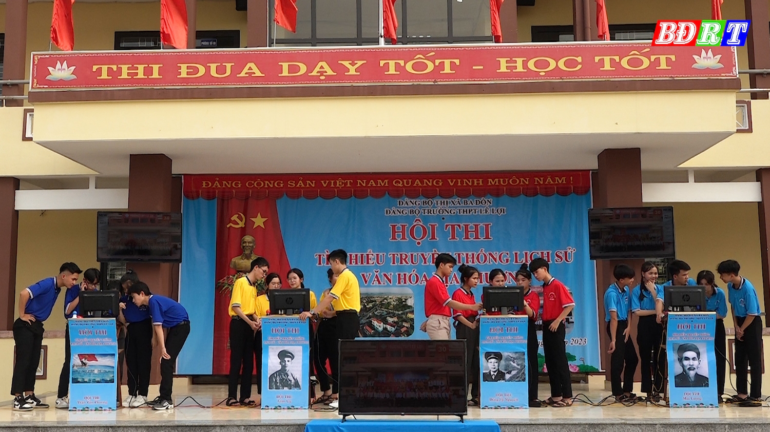Trường THPT Lê Lợi tổ chức Hội thi tìm hiểu truyền thống lịch sử, văn hóa  địa phương năm 2023