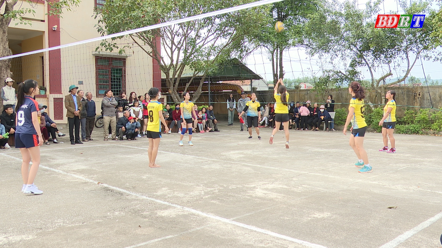Đây là hoạt động thể dục thể thao được xã Quảng Tiên duy trì hằng năm