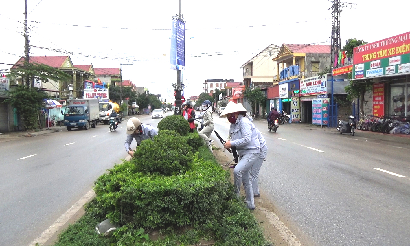 Thị xã Ba Đồn tăng cường công tác bảo vệ môi trường đô thị