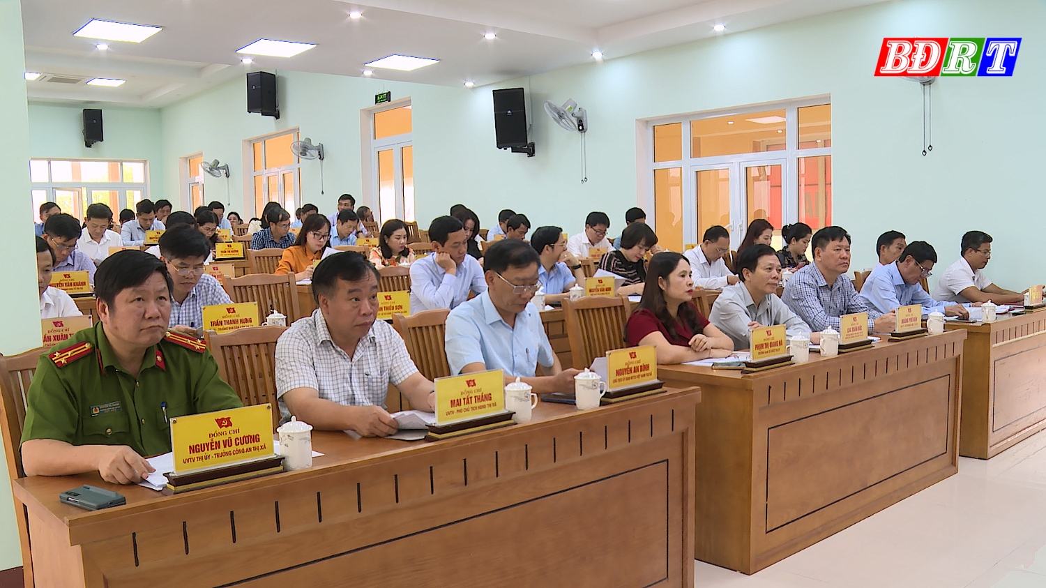 Ban Chấp hành Đảng bộ thị xã Ba Đồn khóa XXV họp phiên thường kỳ lần thứ 12