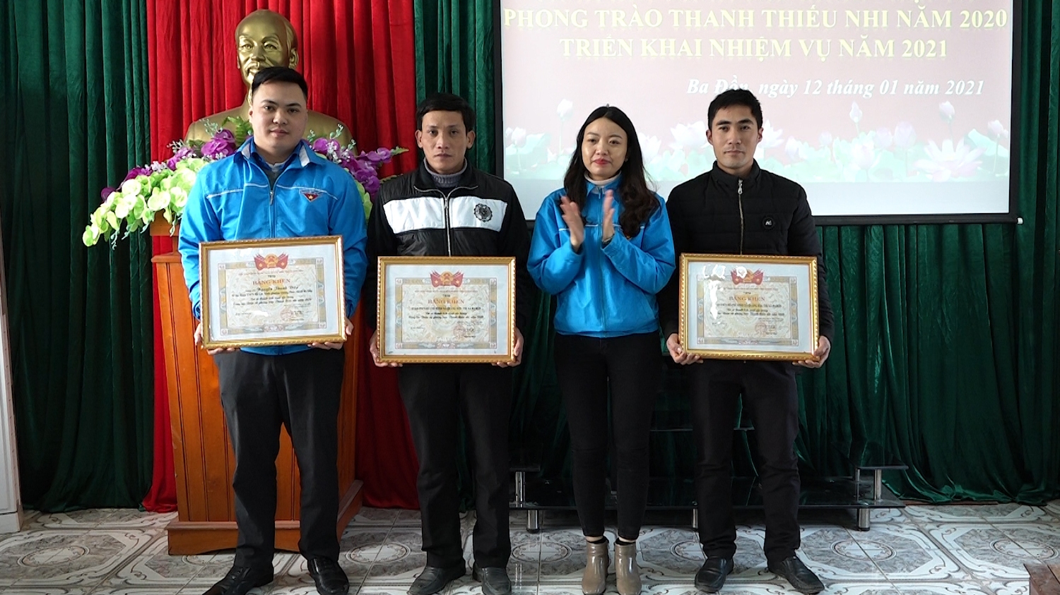 Ban chấp hành TW Đoàn TNCS Hồ Chí Minh tặng bằng khen cho các tập thể và cá nhân có thành tích xuất sắc trong công tác Đoàn và phong trào thanh thiếu nhi năm 2020