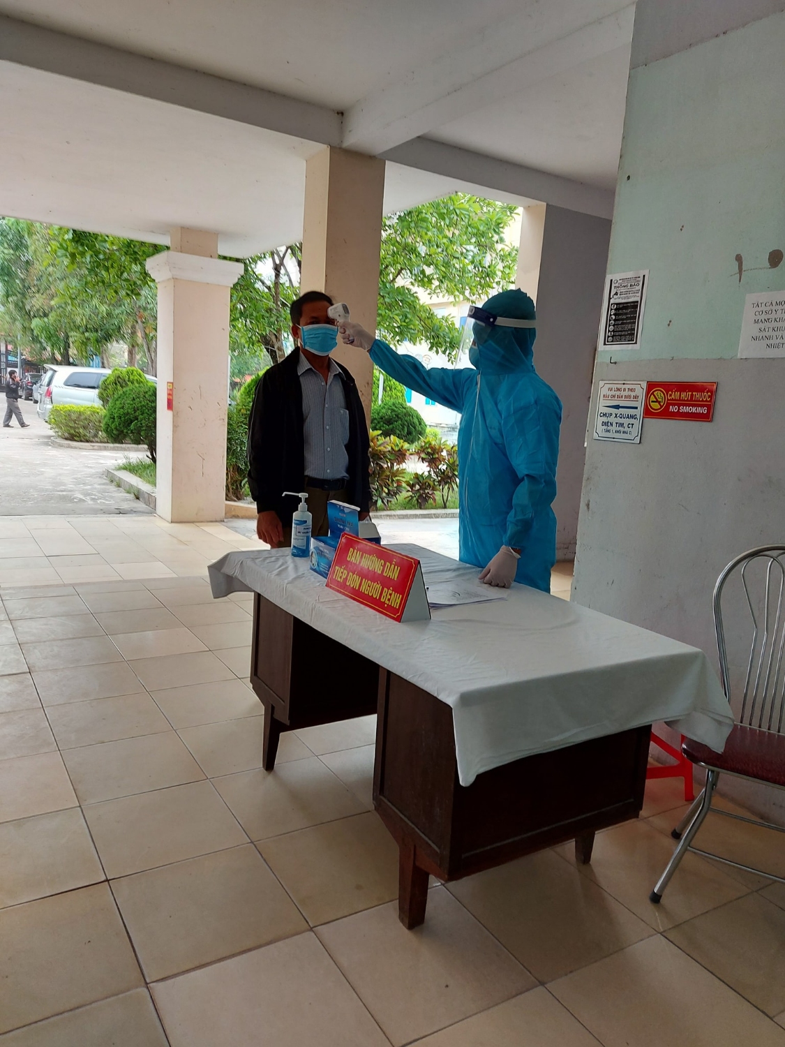 Bệnh viện Đa khoa khu vực Bắc Quảng Bình thực hiện nghiêm túc các biện pháp phòng, chống dịch.