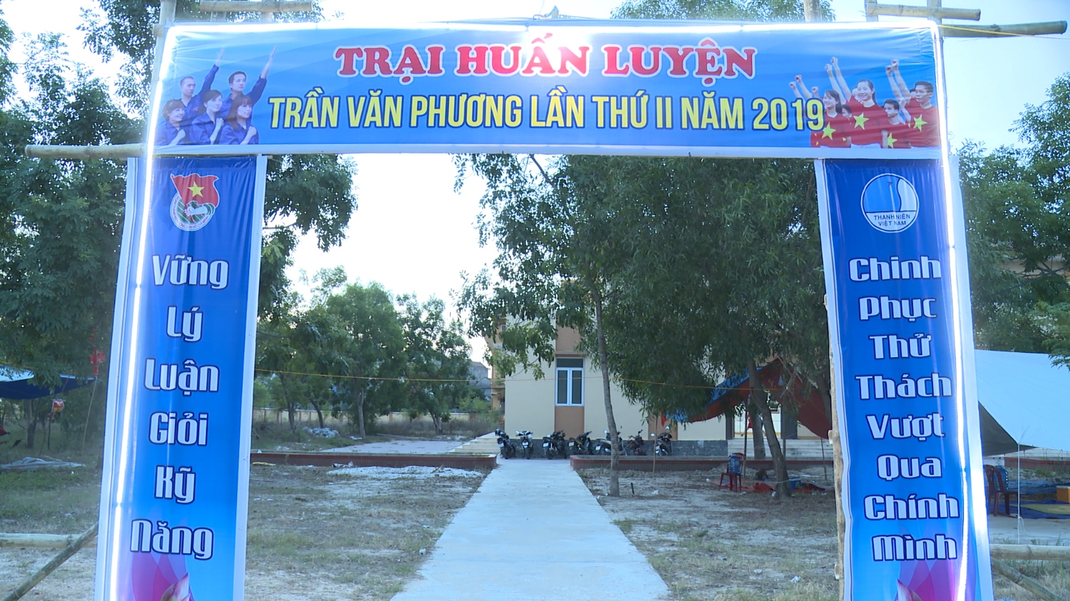 Thị đoàn Ba Đồn tổ chức trại huấn luyện Trần Văn Phương lần thứ II, năm 2019. ​​​​​​​