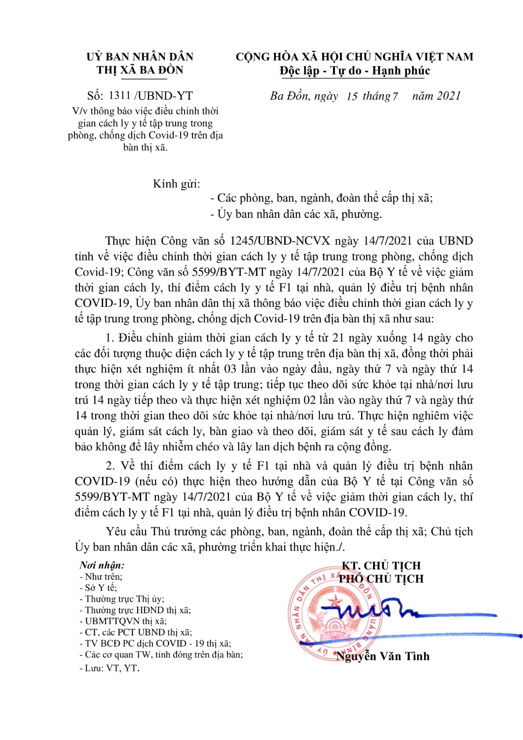 CV DIEU CHINH THOI GIAN CACH LY Y TE tuanpmbd 15 07 2021 09h53p59(15 07 2021 16h40p50) signed 1