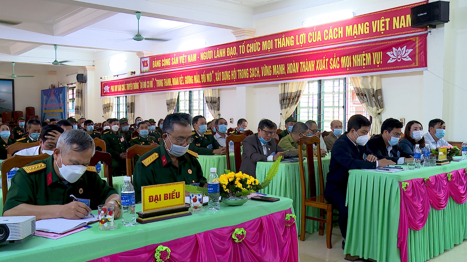 Đại biểu tham dự Đại hội Cựu chiến binh phường Quảng Thuận lần thứ VII