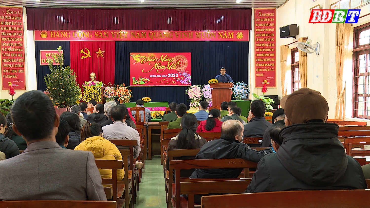 Đảng bộ xã Quảng Trung triển khai xây dựng kế hoạch để đảm bảo cho Nhân dân được đón một cái tết vui vẻ an toàn tiết kiệm