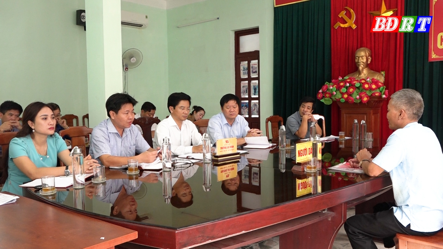 Đồng chí Bí Thư Thị ủy tiếp công dân định kỳ hàng tháng.