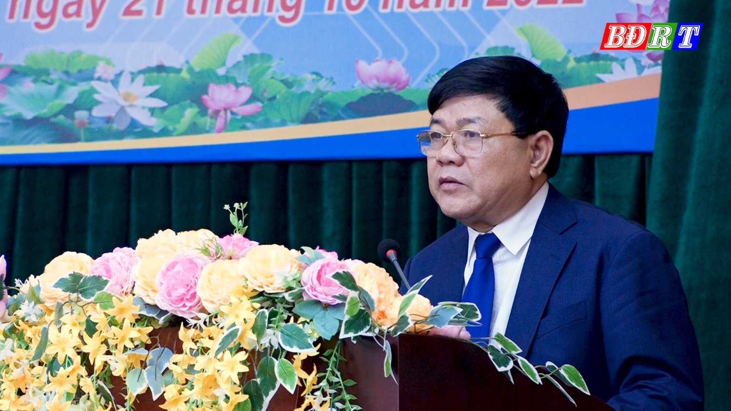 Đồng chí Đoàn Minh Thọ PBT Thị ủy, chủ tịch UBND thị xã phát biểu kết luận hội nghị (3)