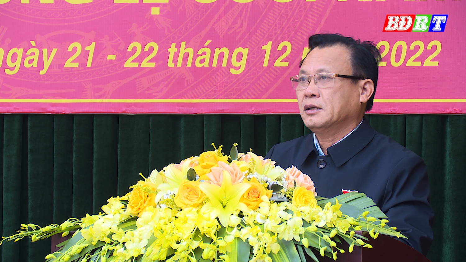 Đồng chí Phạm Duy Quang,Phó Bí Thư Thường trực Thị ủy,Chủ tịch HĐND thị xã phát biểu kết luận