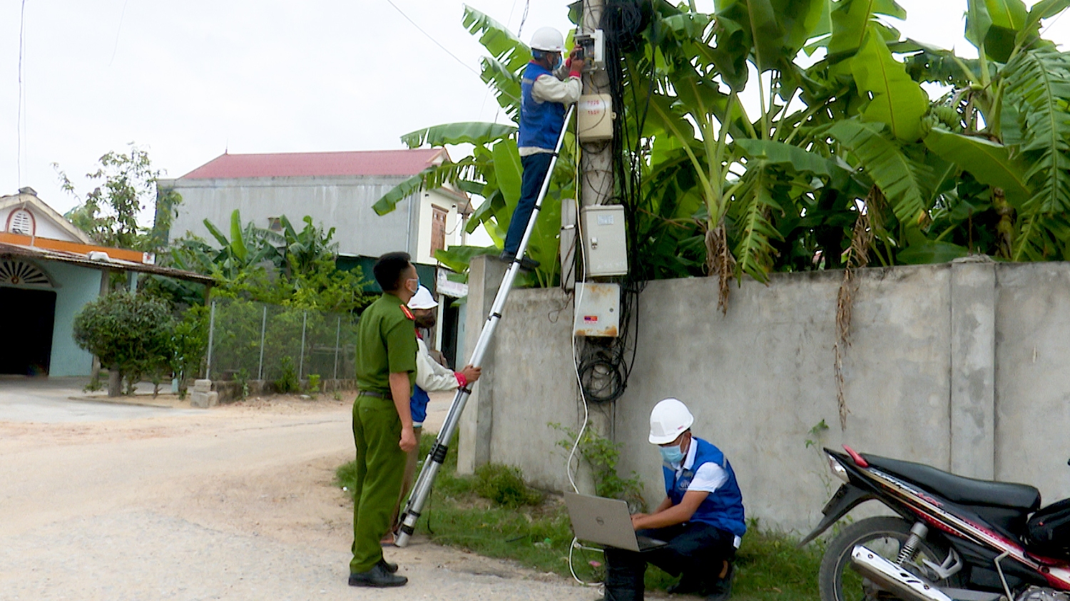 Ra mắt mô hình Camera giám sát an ninh xã Minh Đạo huyện Tiên Du