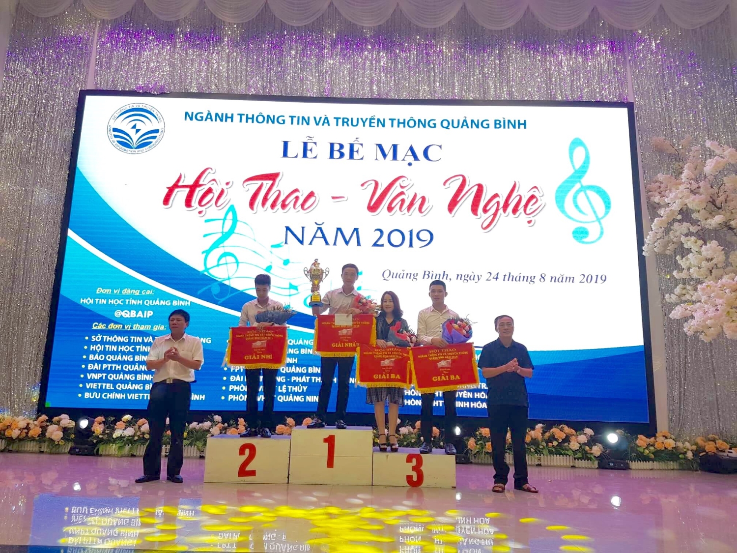 Thị xã  Ba Đồn tham gia Hội thao ngành Thông tin-Truyền thông năm 2019.