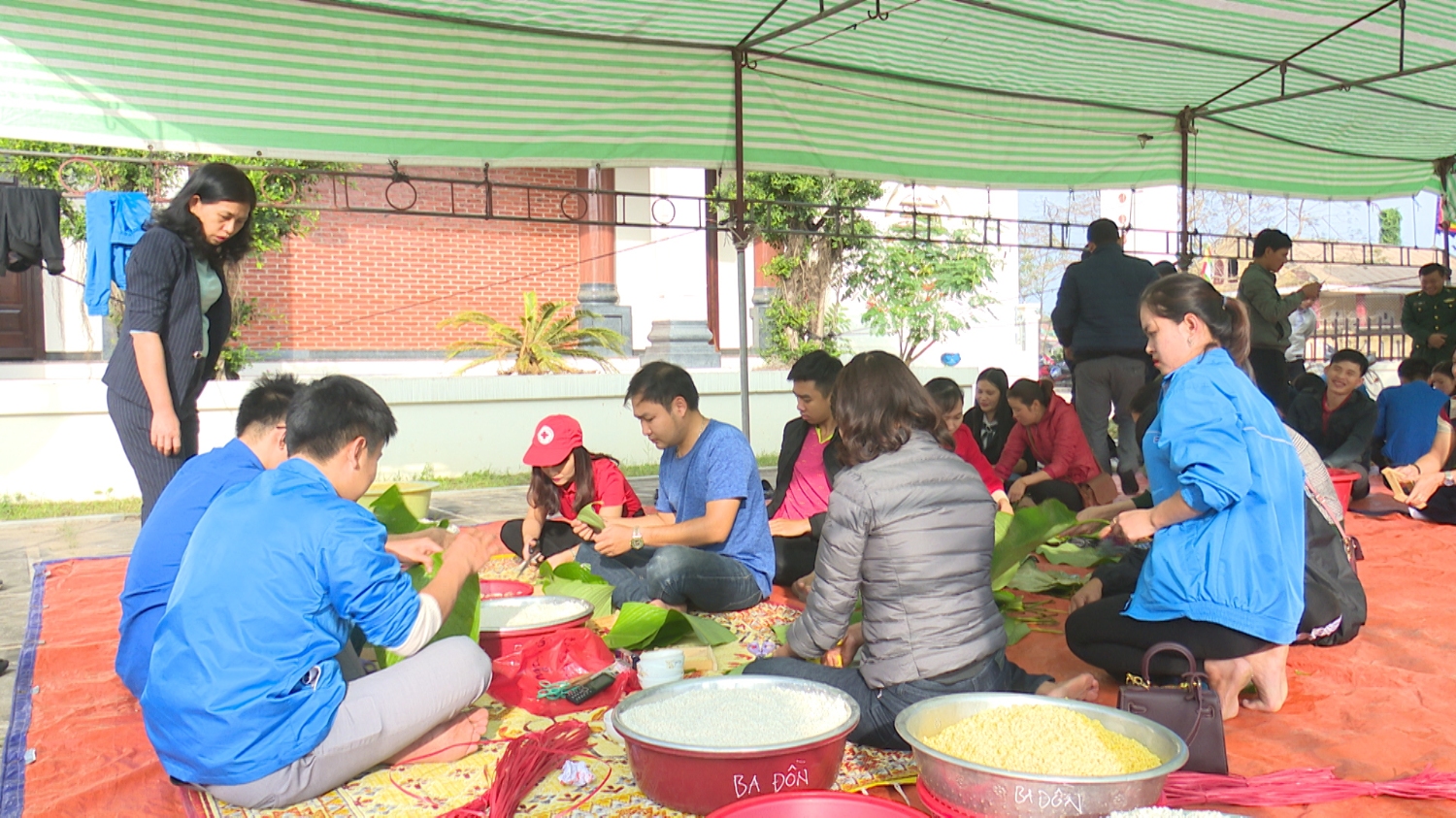 Thị xã Ba Đồn tổ chức ngày hội "Bánh chưng xanh vì người nghèo" năm 2019.