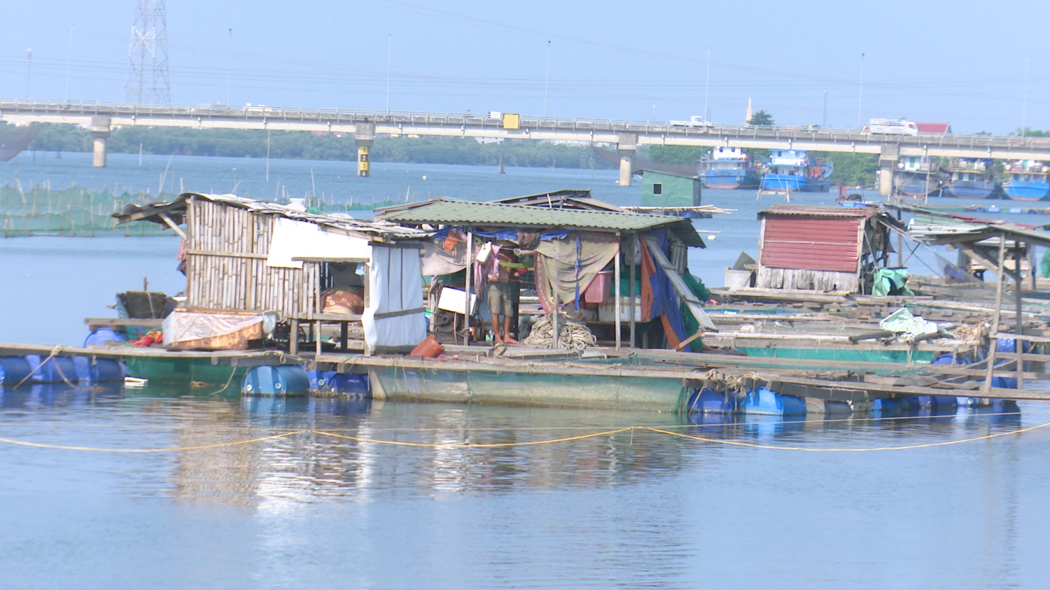 Xã Quảng Lộc đẩy mạnh khai thác nuôi trồng thủy sản.
