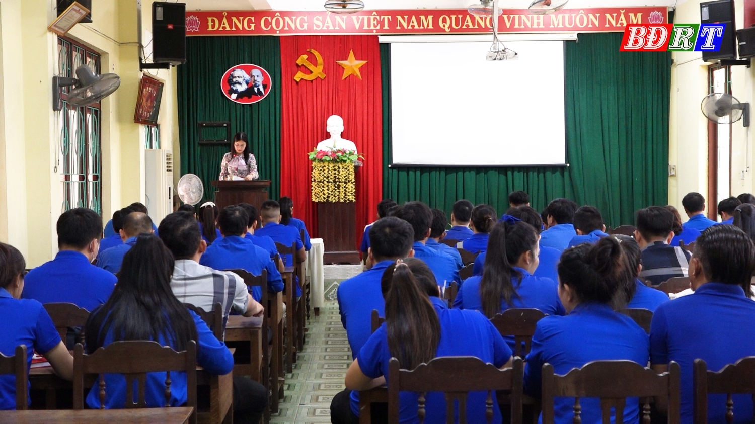 Quang cảnh lớp tập huấn