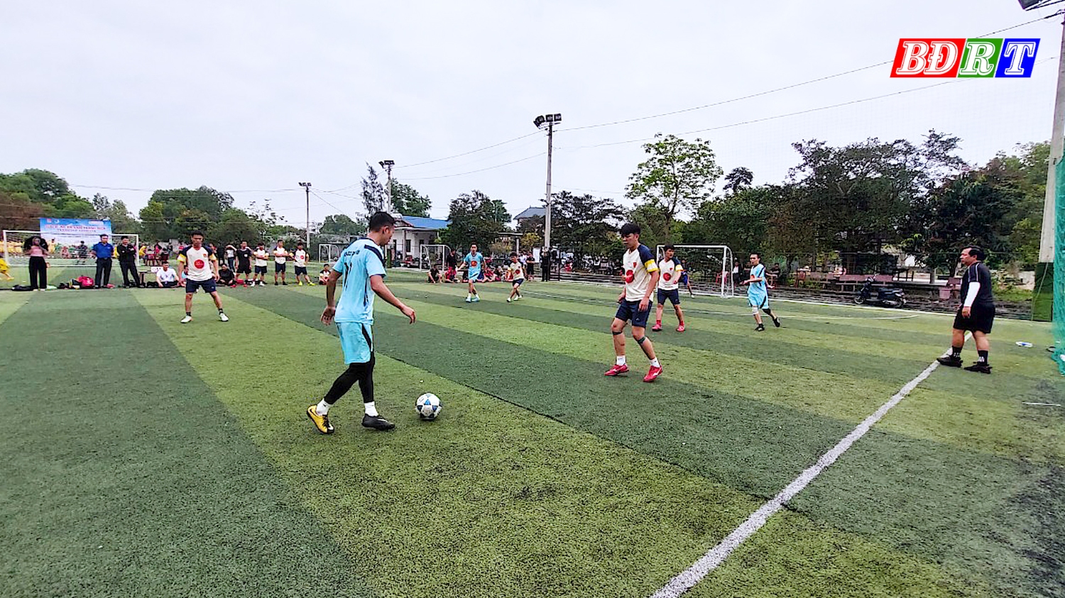 Tổ chức Giải bóng đá Nam thanh niên thị xã Ba Đồn năm 2023